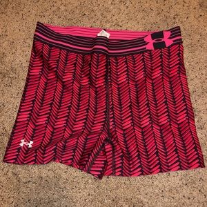 Under Armour heat gear Small spandex shorts.